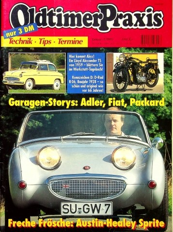 Deckblatt Oldtimer Praxis (01/1995)